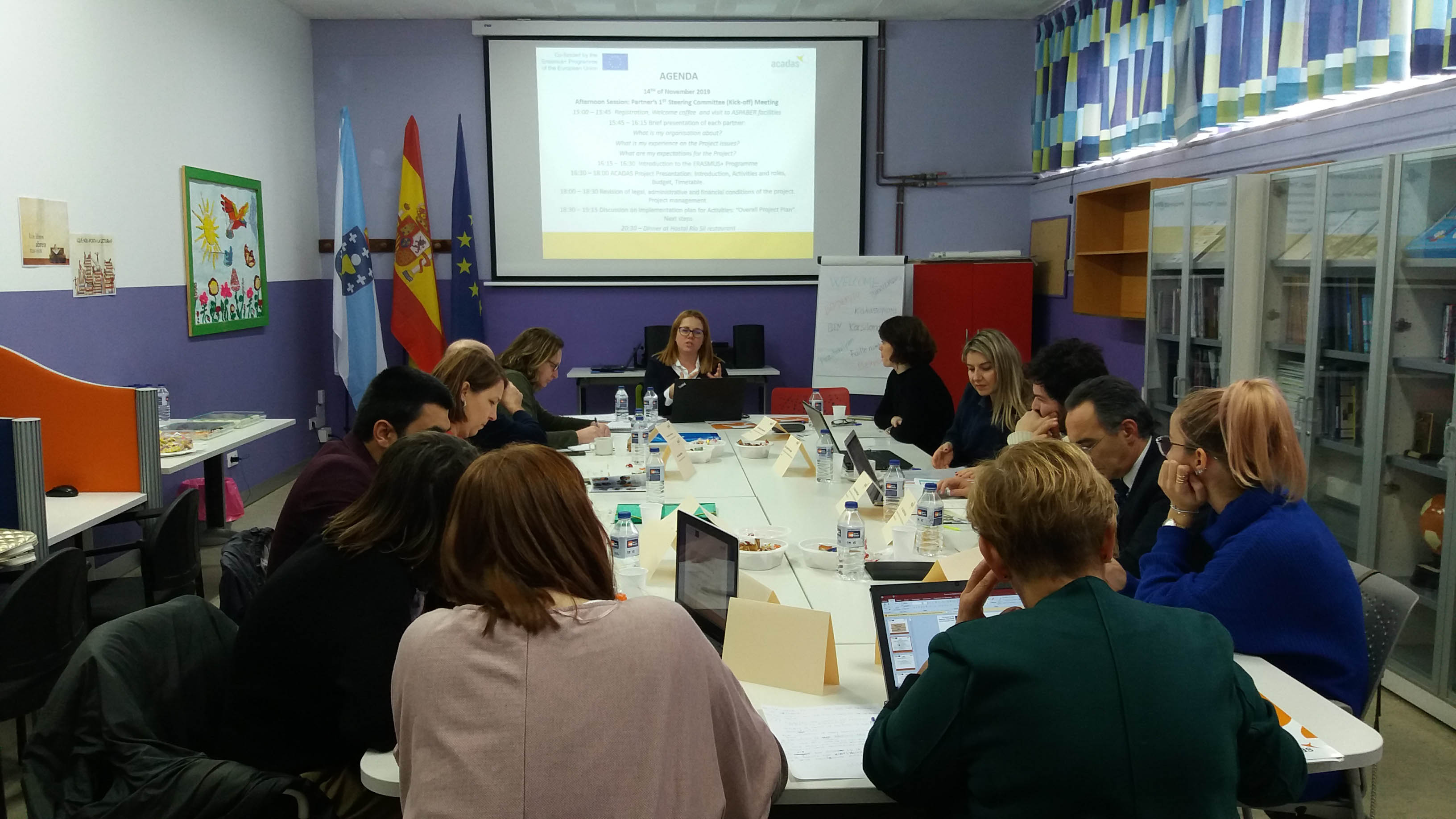 El proyecto ERASMUS+ ACADAS presenta su página web El proyecto ERASMUS+ ACADAS presenta su página web